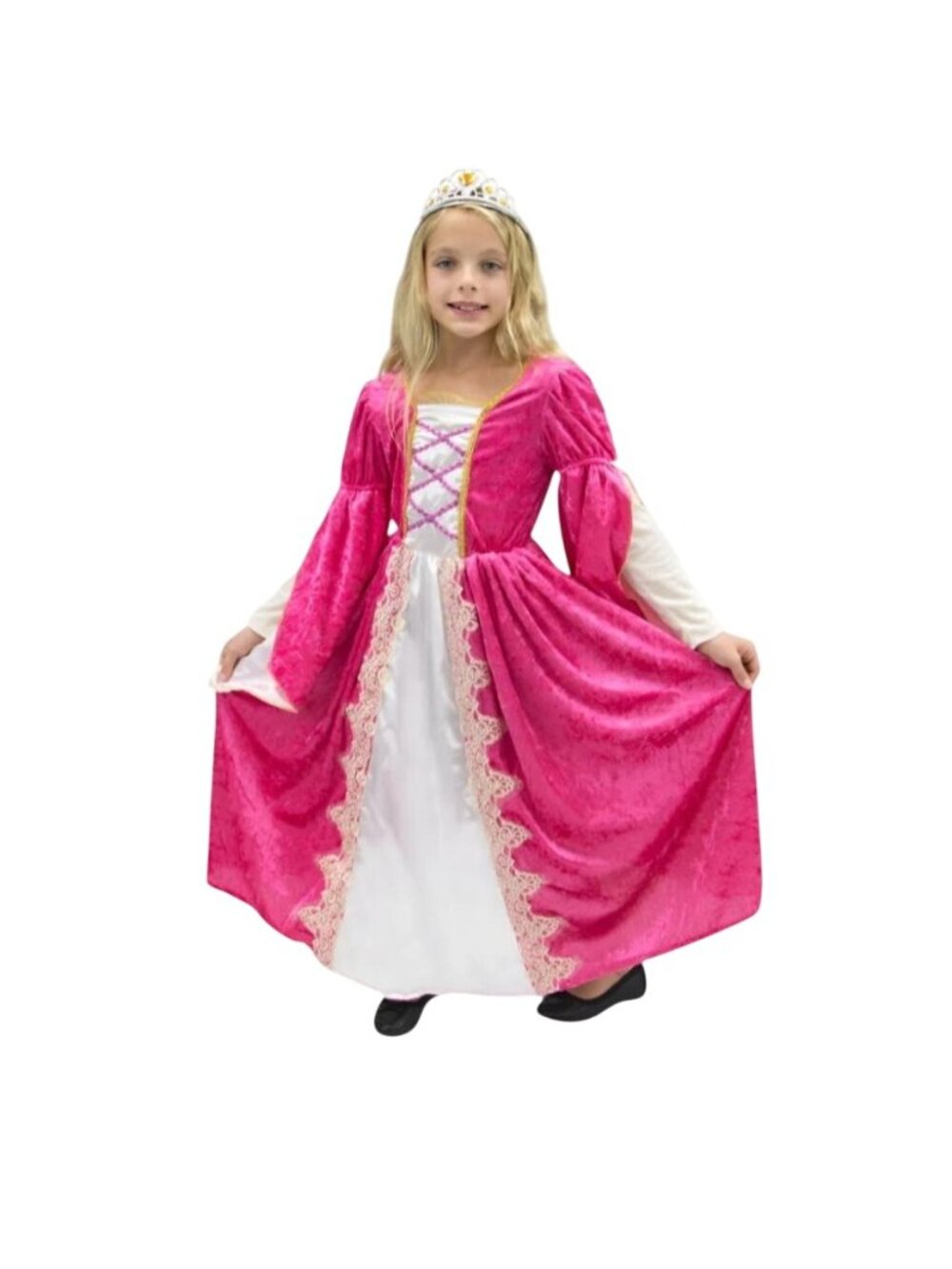 NWT Hauntlook Girl's Regal Queen Halloween Costume Size 5-6 Holiday Party